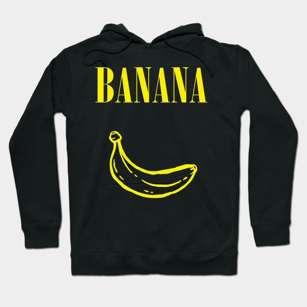 Banana Hoodie by Stupiditee